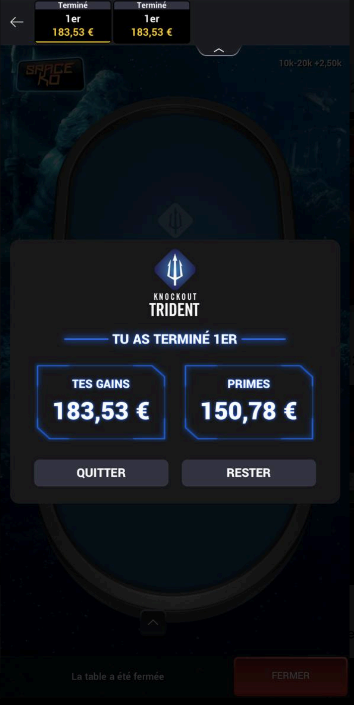 Résultat élève 12