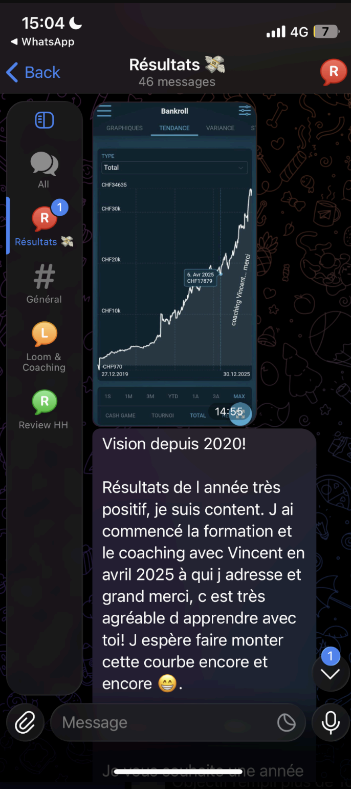Résultat élève 16